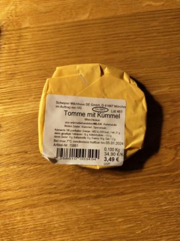 Tomme mit Kümmel by gmichelitsch | Uploaded by: gmichelitsch