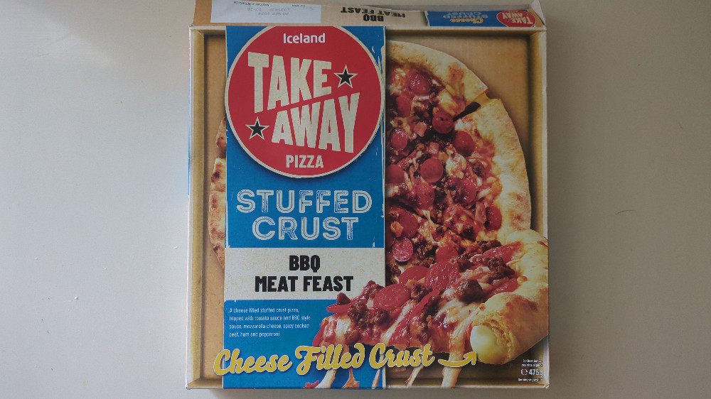 BBQ Meat Feast, Stuffed Crust Tale Away Pizza by ArminM | Hochgeladen von: ArminM