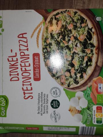 Dinkel-Steinofenpizza, Lachs-Spinat von Mar7 | Hochgeladen von: Mar7