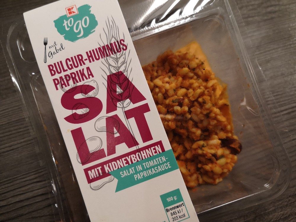 Bulgur-Humus-Paprika-Salat, mit Kidneybohnen (220 gr) von Janine | Hochgeladen von: JanineDD