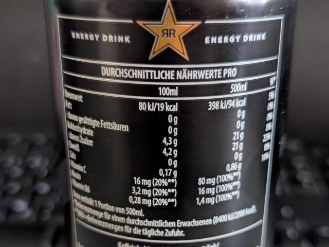 Rockstar Energy Drink Neue Rezeptur, Original von RunenWolf | Hochgeladen von: RunenWolf