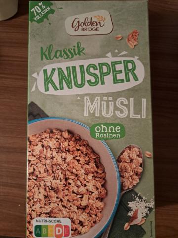 Klassik Knuspermüsli, Ohne Rosinen von Kathi.2003 | Hochgeladen von: Kathi.2003