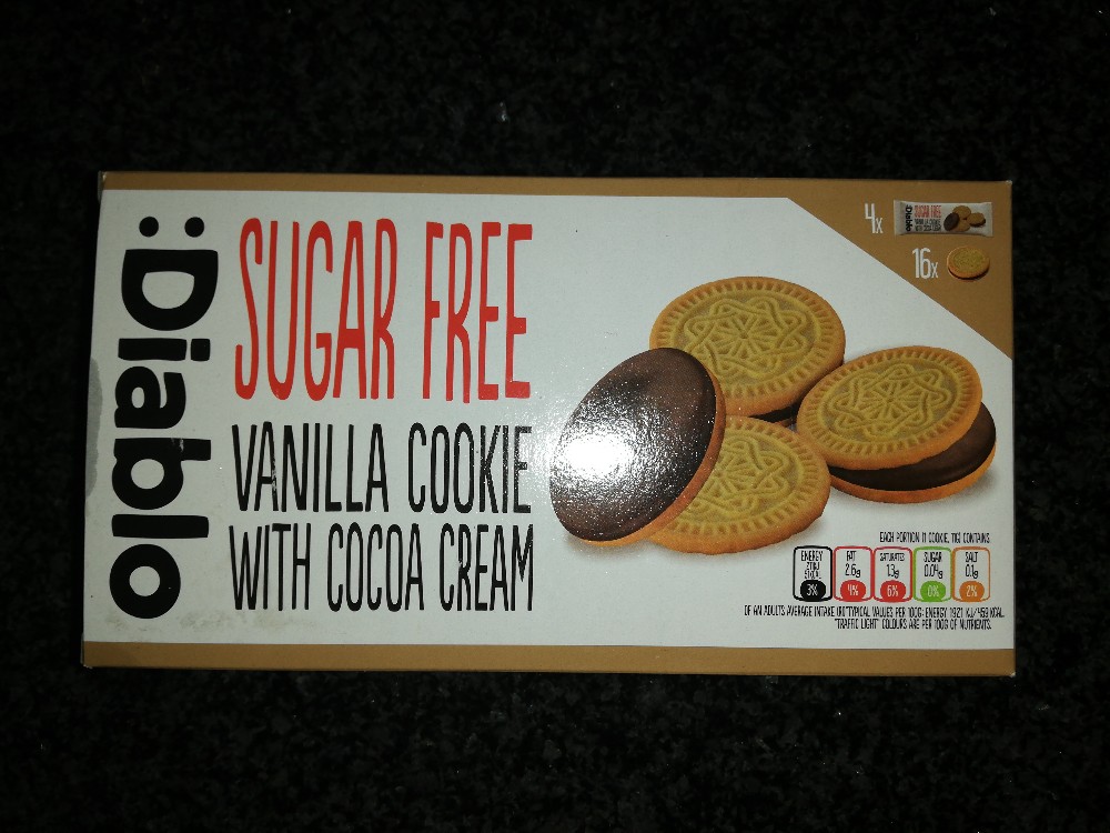 Sugar Free Biscuits, Cocoa Cookie-Vanilla Cream von prcn923 | Hochgeladen von: prcn923