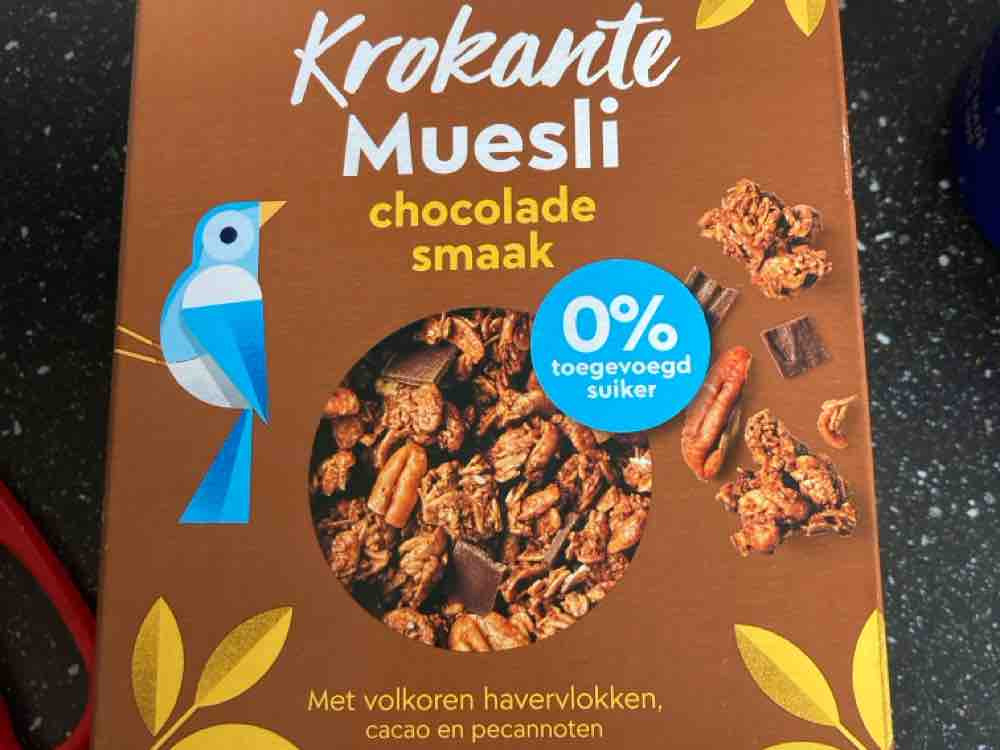 Krokante muesli chocolade smaak 0% toegevoegd suiker von Tana87 | Hochgeladen von: Tana87