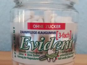 Zahnpflege-Kaugummi Evident, Peppermint | Hochgeladen von: Anja Wojahn