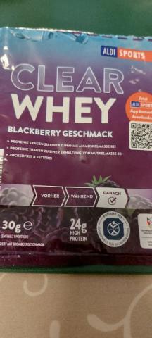 Clear Whey, Blackberry Geschmack von kruemel180573 | Hochgeladen von: kruemel180573