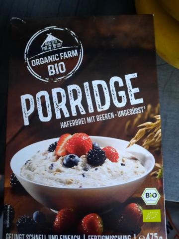 Porridge Haferbrei mit Beeren von fettigkeit in person | Hochgeladen von: fettigkeit in person