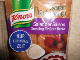 Knorr Salatkrönung, Dressing für Rote Beete | Hochgeladen von: Highspeedy03