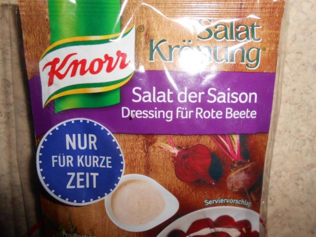 Knorr Salatkrönung, Dressing für Rote Beete | Hochgeladen von: Highspeedy03