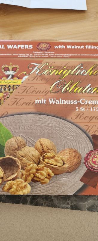 Oblaten, mit Walnuss-Creme von maalmi | Hochgeladen von: maalmi