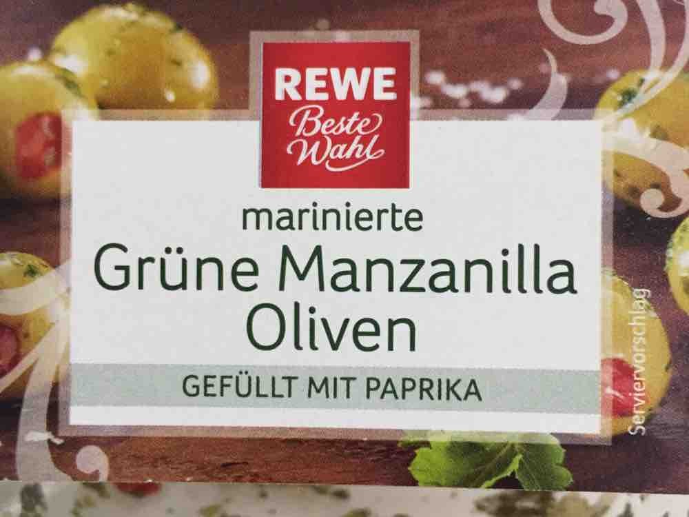 Grüne Oliven, gefüllt mit Paprika von mawa17 | Hochgeladen von: mawa17