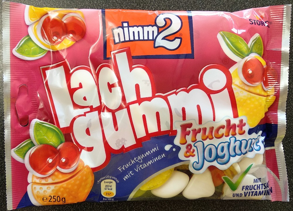 nimm2 Lachgummi  Frucht & Joghurt, mit Fruchtsaft und Vitami | Hochgeladen von: schokofan35