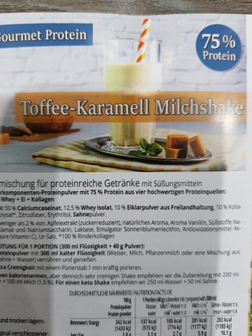 Toffee- Karamell Milchshake, unzubereitet von dicker3004 | Hochgeladen von: dicker3004