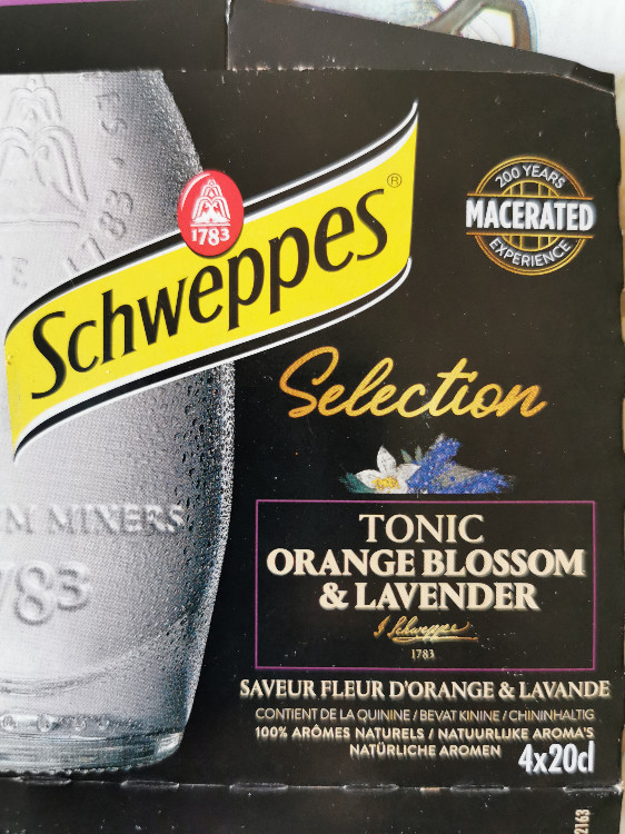 Schweppes Selection, Tonic Orange Blossom & Lavender von Ste | Hochgeladen von: Stella Falkenberg