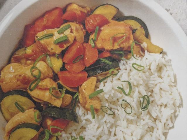 Würziges Orangen-Hähnchen auf Jasminreis, Hello Fresh von aepple | Hochgeladen von: aepple Würziges Orangen-Hähnchen auf Jasminreis, Hello Fresh von aepple | Hochgeladen von: aepple