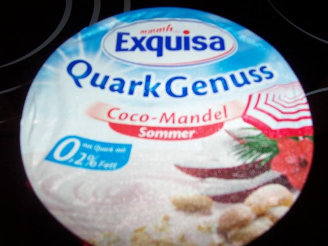 Exquisa Quark Genuss 0,2 % Fett, Cocos Mandel Sommer | Hochgeladen von: Nudelpeterle