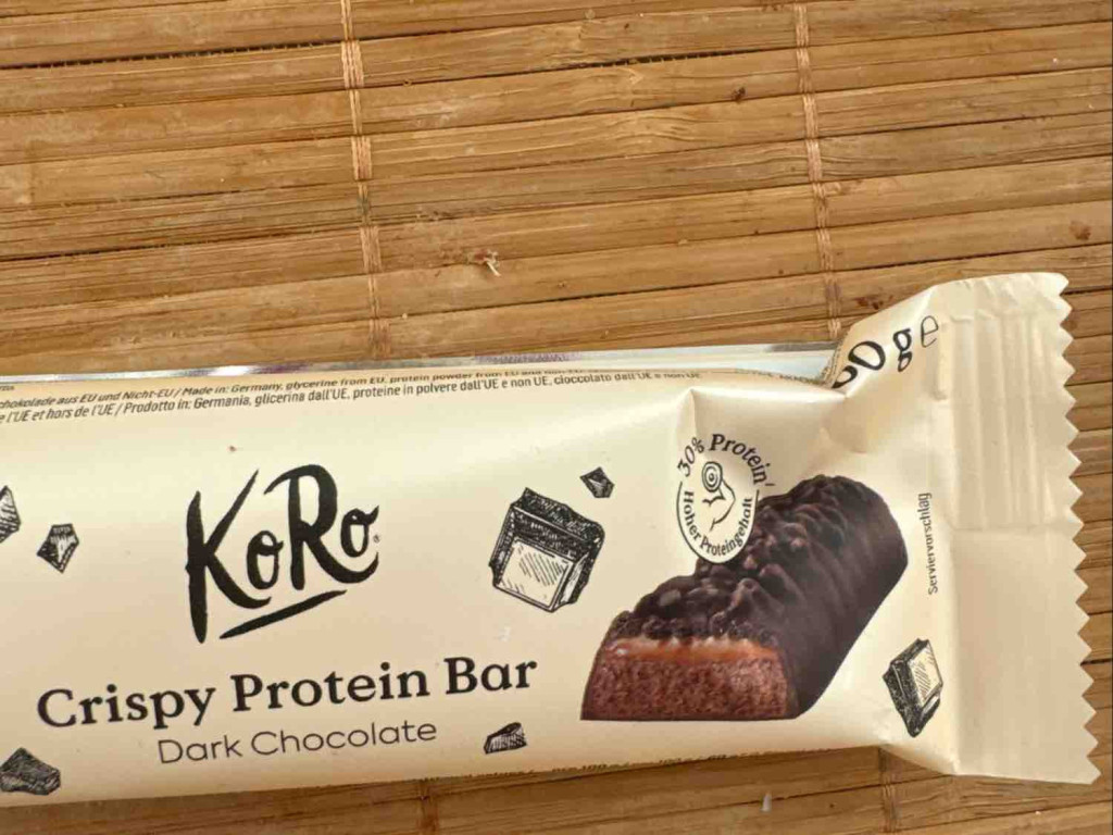 Crispy Protein Bar Dark Chocolate von Natan | Hochgeladen von: Natan