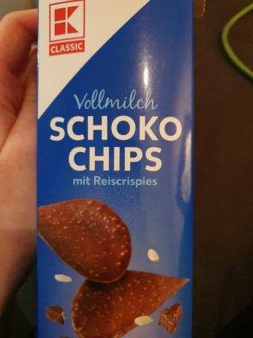 Vollmilch Schoko Chips, Mit Reiscrispies von JanaEjtlw | Hochgeladen von: JanaEjtlw