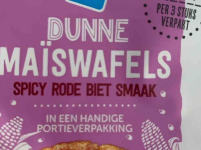 Dunne  Maiswafels, spicy rode biet smaak von waldvolk | Hochgeladen von: waldvolk