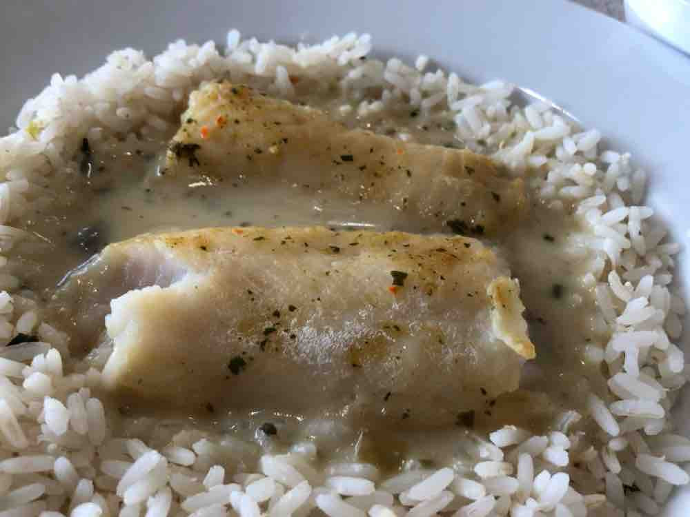 Pangasiusfilet auf Ratatouillegemüse mit Kr, Fisch, Reis vo | Hochgeladen von: Rummel