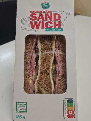 Salami-Käse Sandwich, Mit Gewürzgurken von Bella_usw | Hochgeladen von: Bella_usw