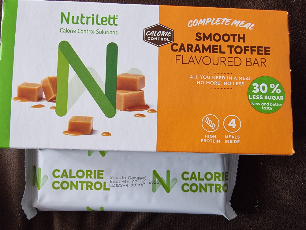 Nutrilett Smooth Caramel Toffee, 1 Bar = 57g von mookii90 | Hochgeladen von: mookii90