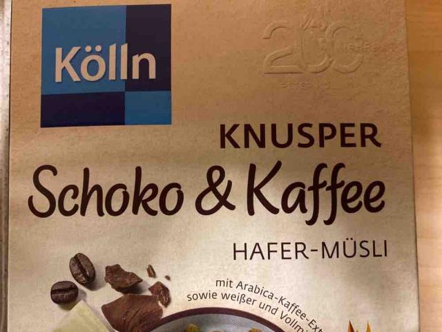 Kölln Müsli Schoko + Kaffee Knusper, mit Joghurt von OliverF | Hochgeladen von: OliverF