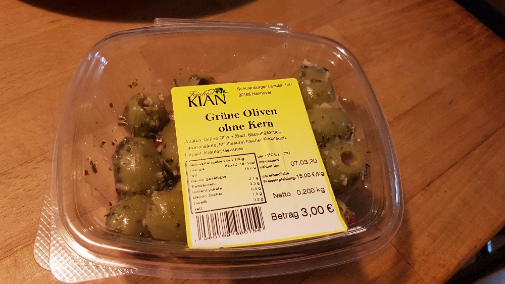 Grüne Oliven ohne Kern von jiffy | Hochgeladen von: jiffy