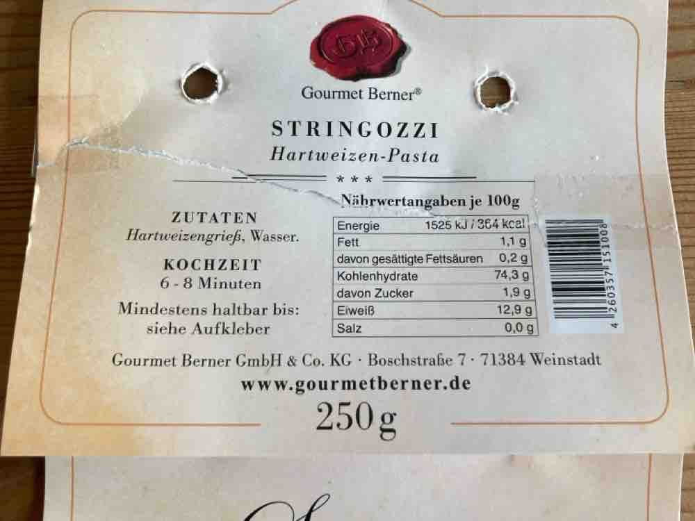 Stringozzi, Hartweizengrieß, Wasser von Kretschko | Hochgeladen von: Kretschko