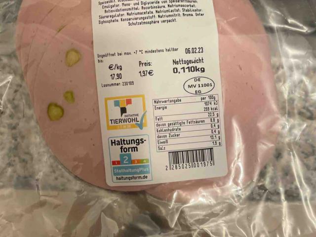 Mortadella mit Pistazien von Kathy344 | Hochgeladen von: Kathy344