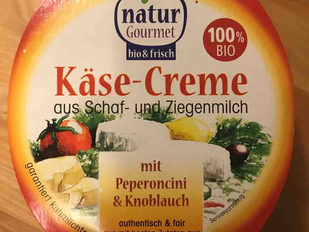Käse-Creme aus Schaf- und Ziegenmilch, Peperoncini & Knoblau | Hochgeladen von: inboxme194