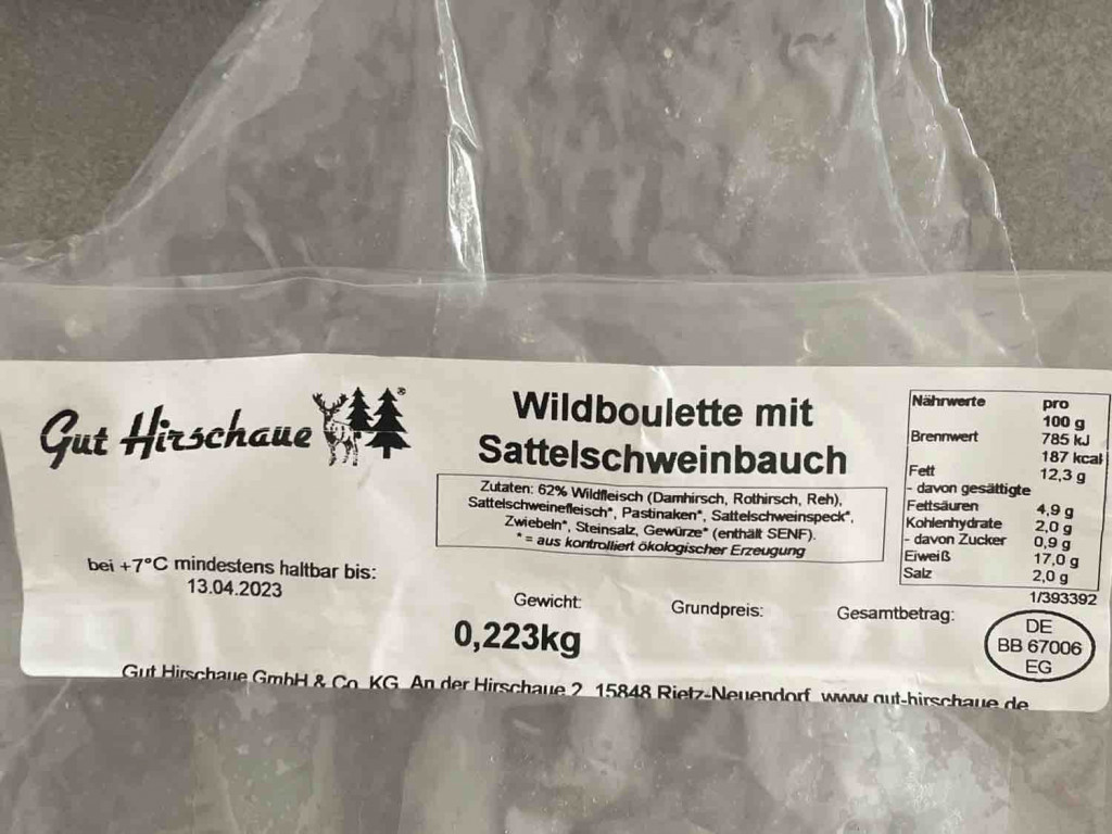 Wildboulette mit Sattelschweinbauch von MiaBelle | Hochgeladen von: MiaBelle