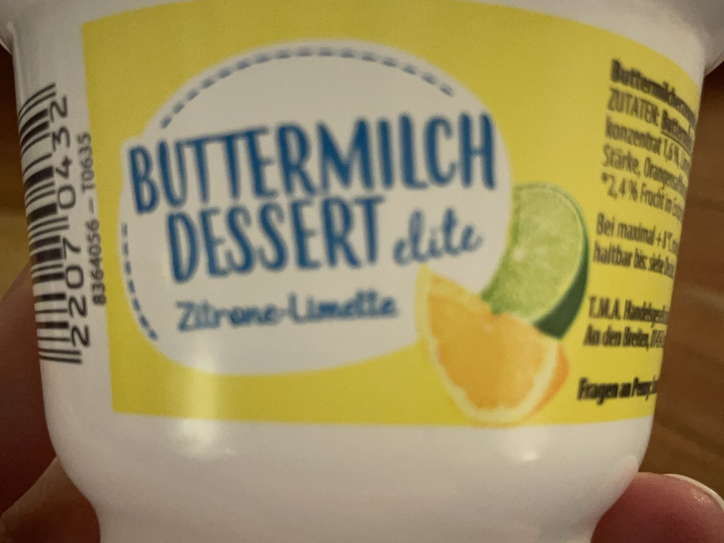 Buttermilch Dessert (Zitrone-Limette) von Sahima | Hochgeladen von: Sahima