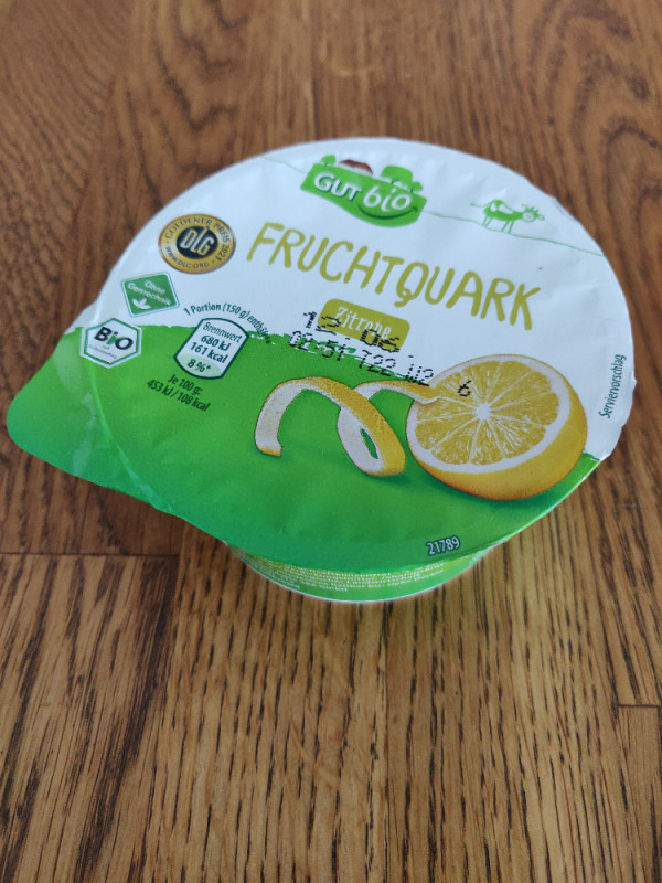 Fruchtquark Zitrone GutBio von SchwarzesGlühwürmchen | Hochgeladen von: SchwarzesGlühwürmchen