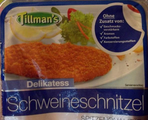 Tillmans Delikatess Schweineschnitzel paniert und gebraten ( | Hochgeladen von: MarionUlm
