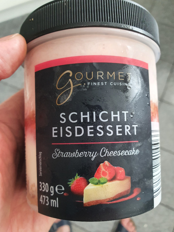 Schicht-Eisdessert, Strawberry Cheesecake von arnoschaefer | Hochgeladen von: arnoschaefer