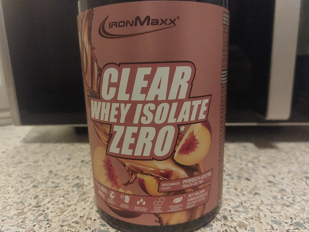 clear whey isolate Zero Pfirsich-Eister von AS-M | Hochgeladen von: AS-M