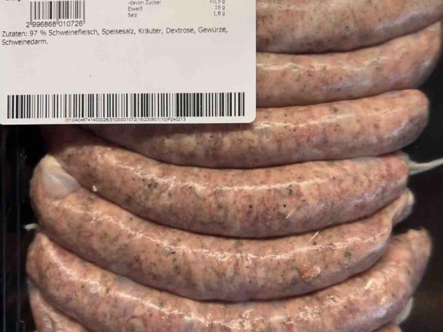 Fränkische Bratwurst im Bändel von ueberhauptnix | Hochgeladen von: ueberhauptnix