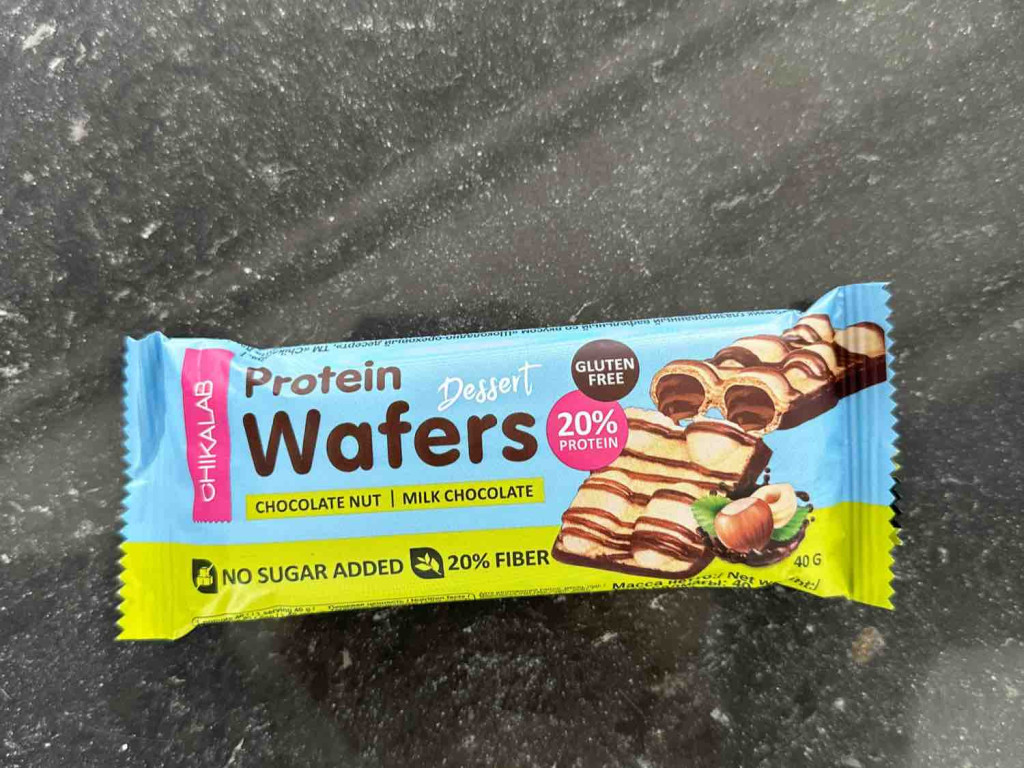 Protein Wafers, Chocolate nut - milk chocolate von Chrissipro | Hochgeladen von: Chrissipro