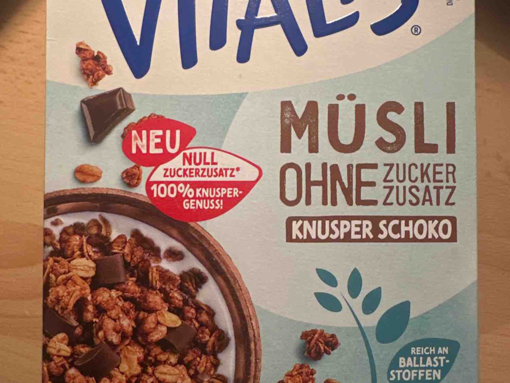 Vitalis Müsli ohne Zuckerzusatz Knusper Schoko von Ralf79 | Hochgeladen von: Ralf79