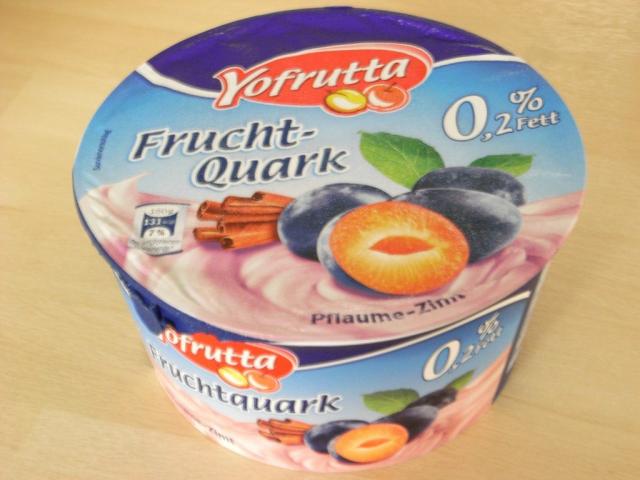 Yofrutta Quark Pflaume Zimt | Hochgeladen von: Teecreme
