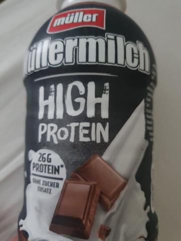 Müllermilch High Protein Schoko-Geschmack, Ohne Zuckerzusatz von | Hochgeladen von: Dennis140300