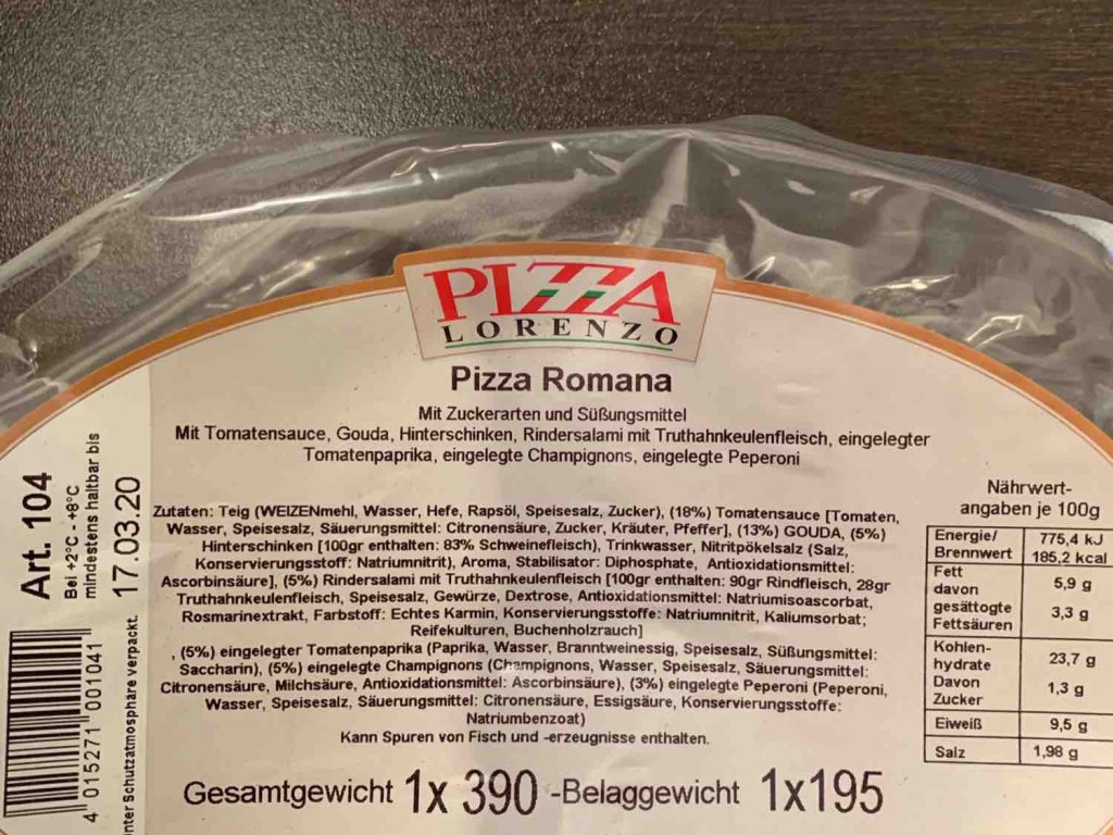 Pizza Romana von Juergen81 | Hochgeladen von: Juergen81