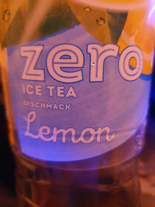 Ice Tea Zero, Zitrone von Wolfshusky | Hochgeladen von: Wolfshusky
