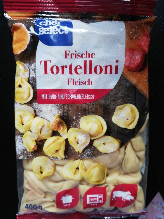 Frische - Tortellini products Select, - Calories Fleisch Fddb New Chef