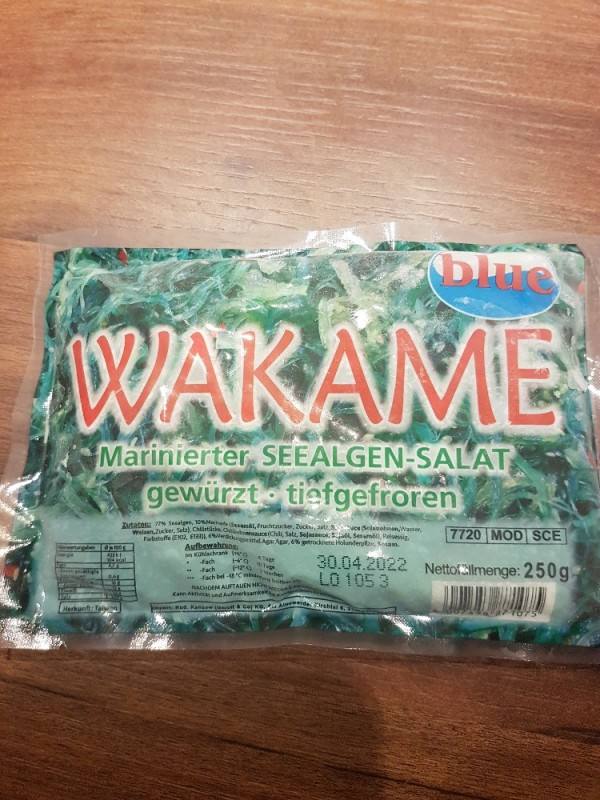 Wakame Seealgen-Salat, Alge-Sesam von avokado | Hochgeladen von: avokado