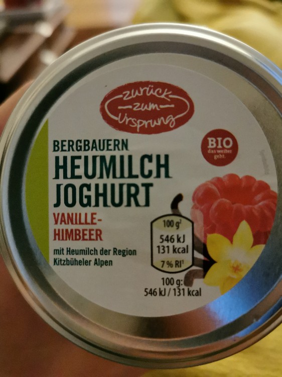 zurück zum Ursprung Joghurt Vanille - Himbeer von Schauer | Hochgeladen von: Schauer
