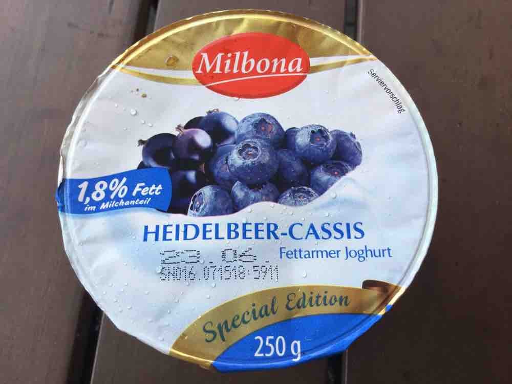 Fettarmer Joghurt, Heidelbeer-Cassis von Berni58 | Hochgeladen von: Berni58