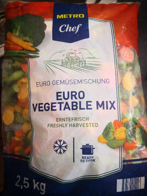 Euro Gemüsemischung, tiefgekühlt von Pailor | Hochgeladen von: Pailor