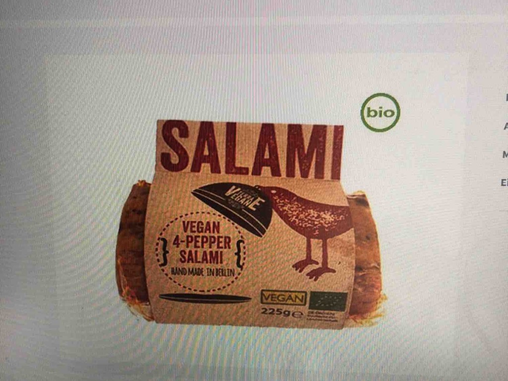 4 Pepper Salami uncut, vegan von Jevcon | Hochgeladen von: Jevcon